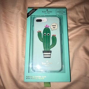 Kate Spade Cactus Leather Phone Case